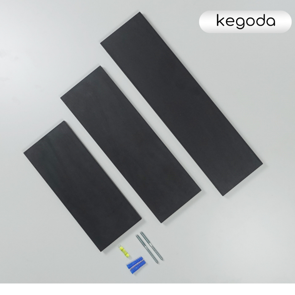 Ảnh Kệ Gỗ Thanh Ngang Treo Âm Tường Trang Trí, Nhiều Màu KEGODA KT56 1