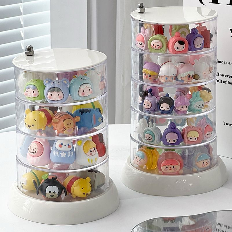 Hộp đựng trang sức, đựng đồ mini xoay tròn