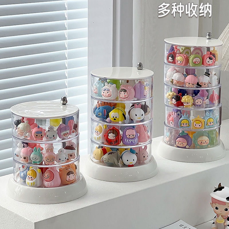 Hộp đựng trang sức, đựng đồ mini xoay tròn