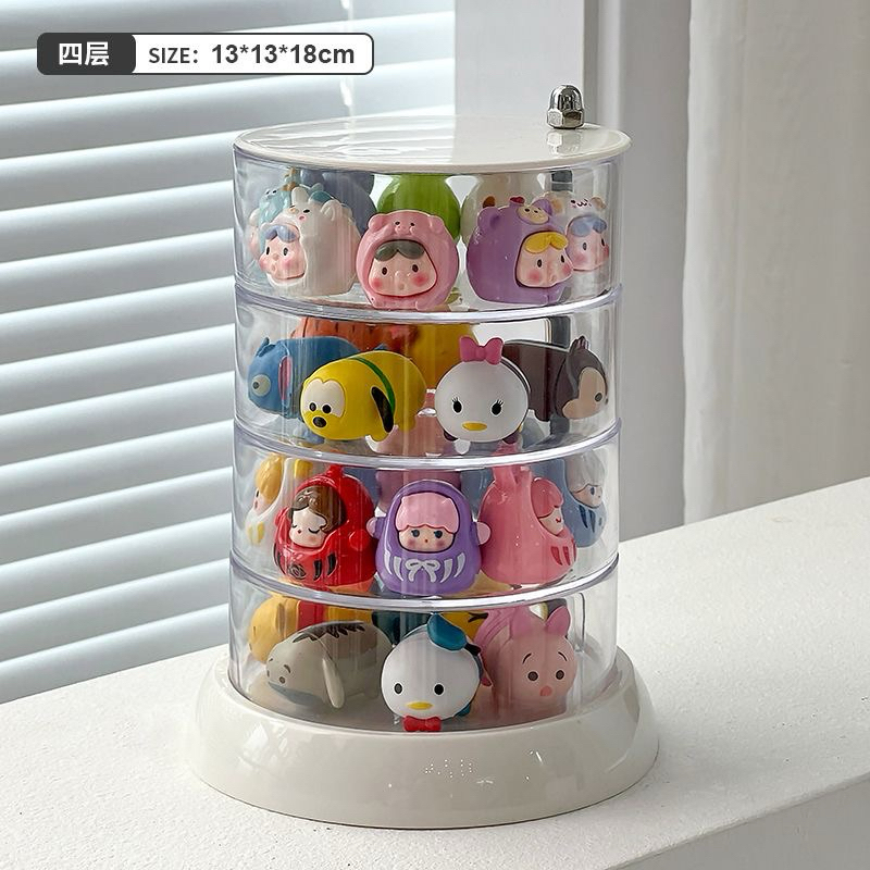 Hộp đựng trang sức, đựng đồ mini xoay tròn