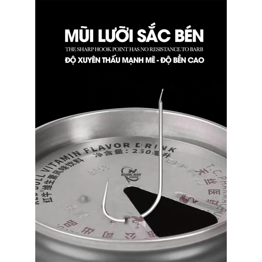 Lưỡi Câu Xuyên Thấu Bảng Nhẹ