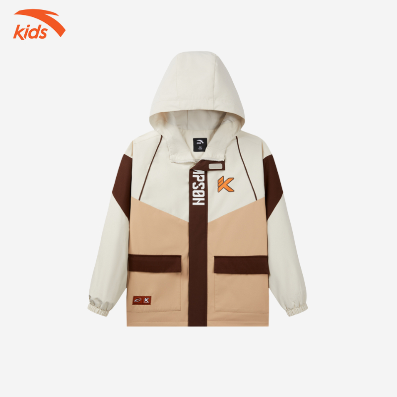 Áo khoác thể thao bé trai Anta Kids 3524D1605
