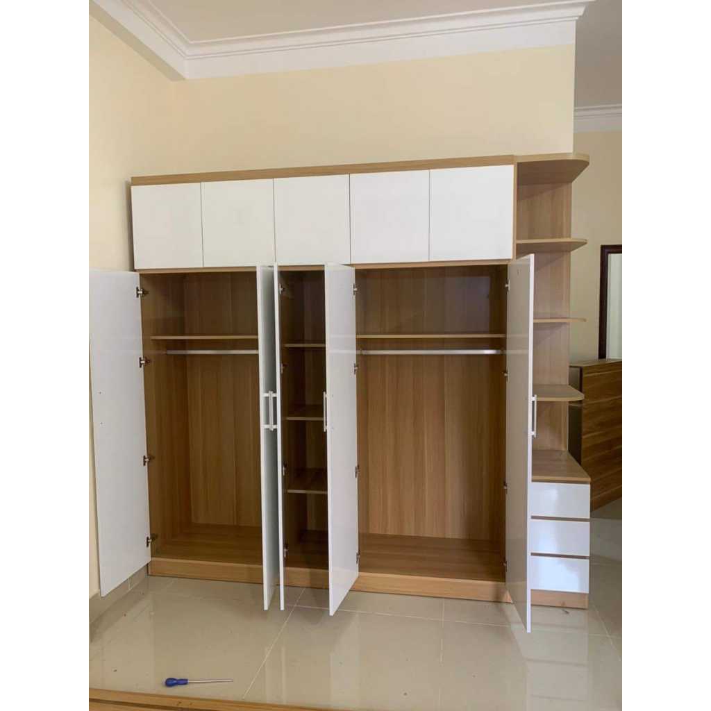 Tủ quần áo 5 cánh mở 2m2 x 2m4 x 55cm | Shopee Việt Nam