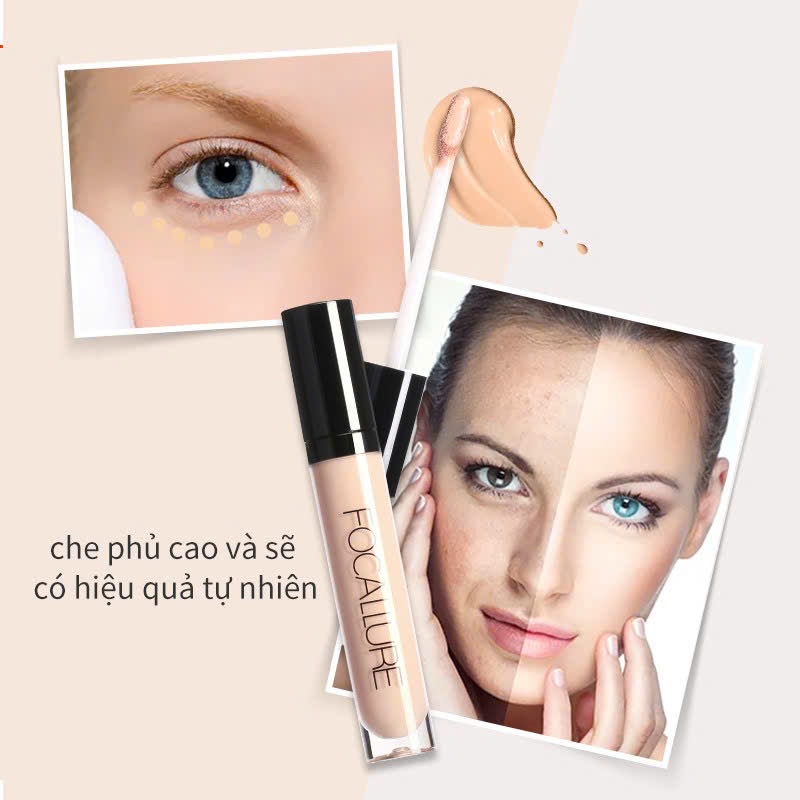 FOCALLURE Che khuyết điểm FA52 Che phủ tốt lâu trôi 3.8g | NHÍM HOUSE