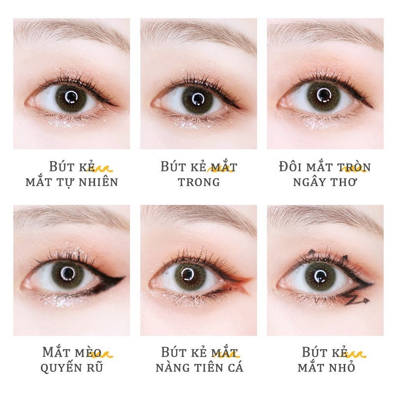 FOCALLURE Bút kẻ mắt FA91 dạng lỏng không thấm nước 0.6g | NHÍM HOUSE