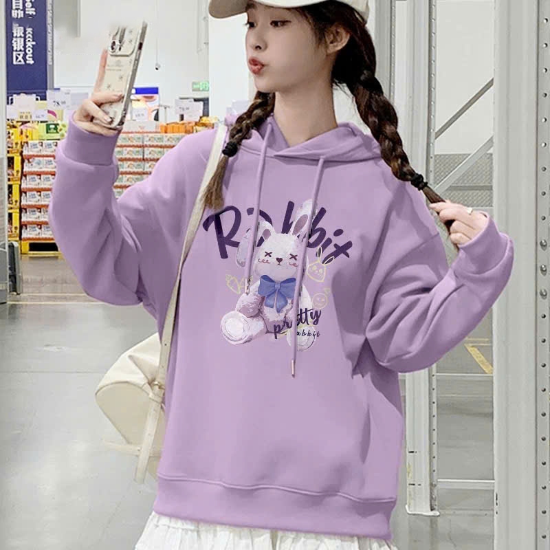 Áo hoodie cho bé gái size đại BEESHOP có mũ áo 2 lớp D25034
