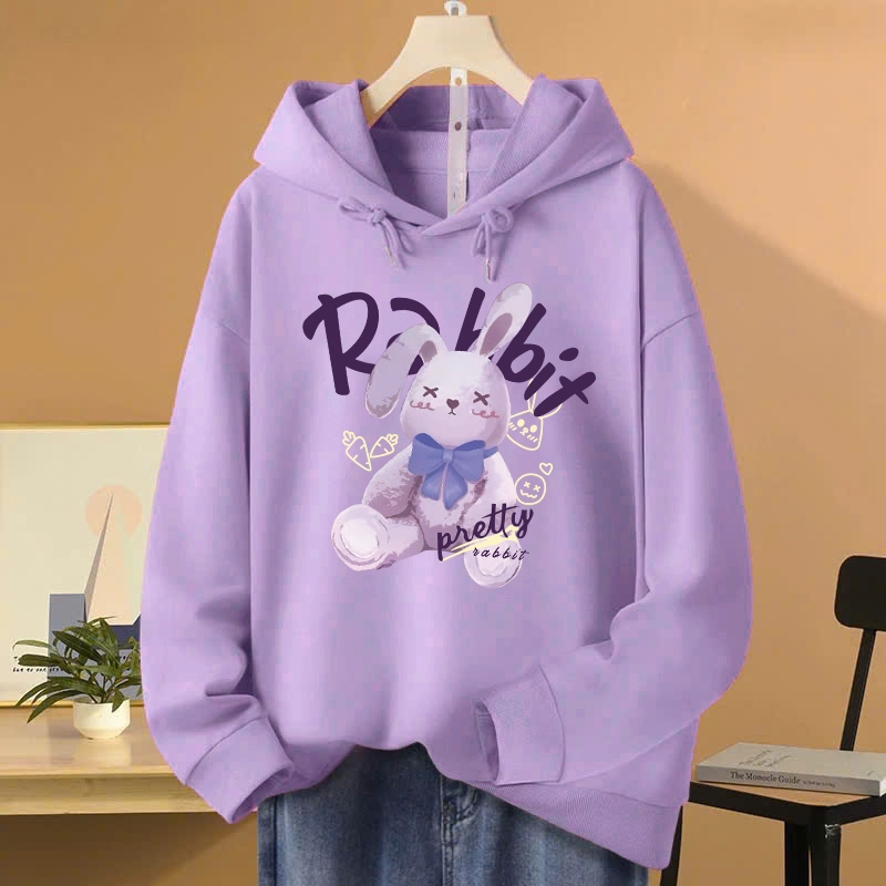 Áo hoodie cho bé gái size đại BEESHOP có mũ áo 2 lớp D25034