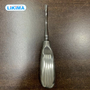 Bẩy khuỷu nhổ răng R8, đầu bẩy thẳng ưỡn trên -Dụng cụ bẩy răng cỡ lớn– 1282 Likima
