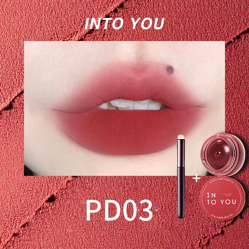 INTO YOU Son bùn dạng hủ mềm mịn môi lâu trôi che rãnh môi 5g | NHÍM HOUSE