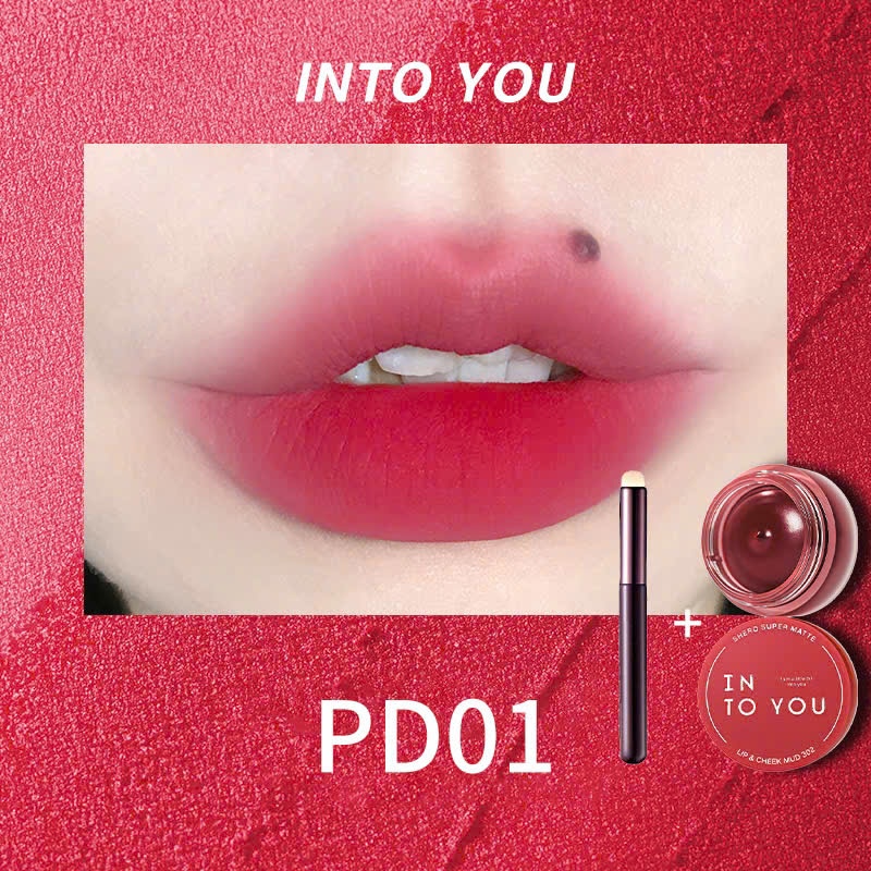 INTO YOU Son bùn dạng hủ mềm mịn môi lâu trôi che rãnh môi 5g | NHÍM HOUSE