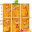 Set 6 Bao Lì Xì Chữ Nổi In 3D Truyền Thống Đỏ/Vàng Chất Liệu Nhám Kim Tuyến Lixi Lấp Lánh Tết 2026 BỐ KHỦNG LONG