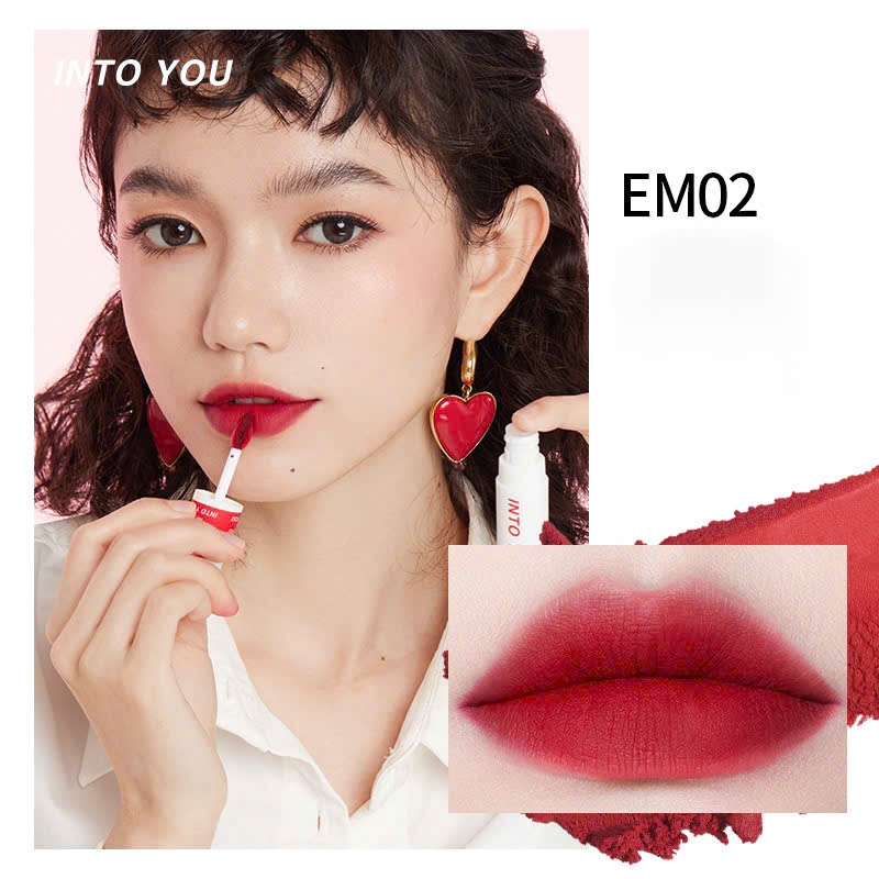 INTO YOU Son Kem Lì dạng bùn Đều Màu Môi Nữ chủ 1.8g | NHÍM HOUSE