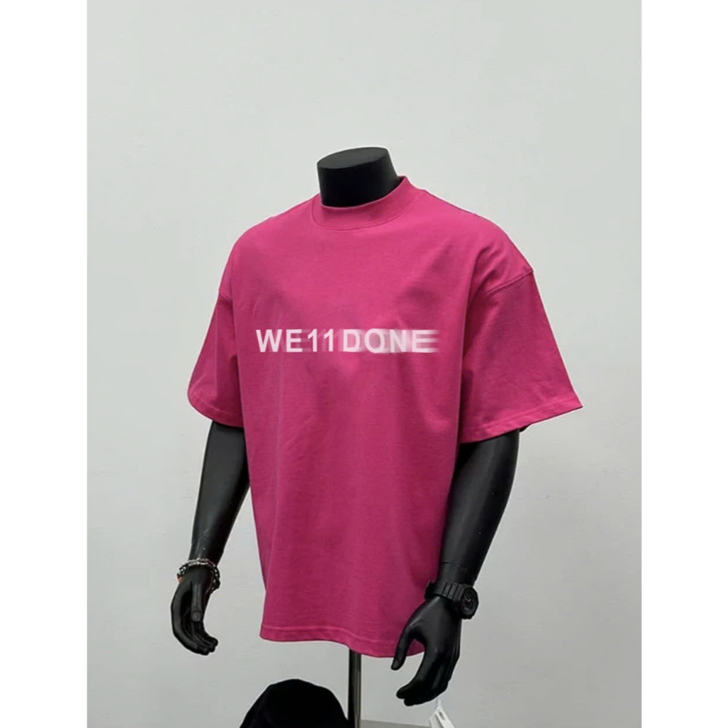 Áo thun Stee Cổ tròn WE 11 DONE Localbrand ICVCVNI Unisex