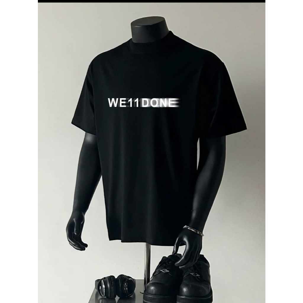 Áo thun Stee Cổ tròn WE 11 DONE Localbrand ICVCVNI Unisex