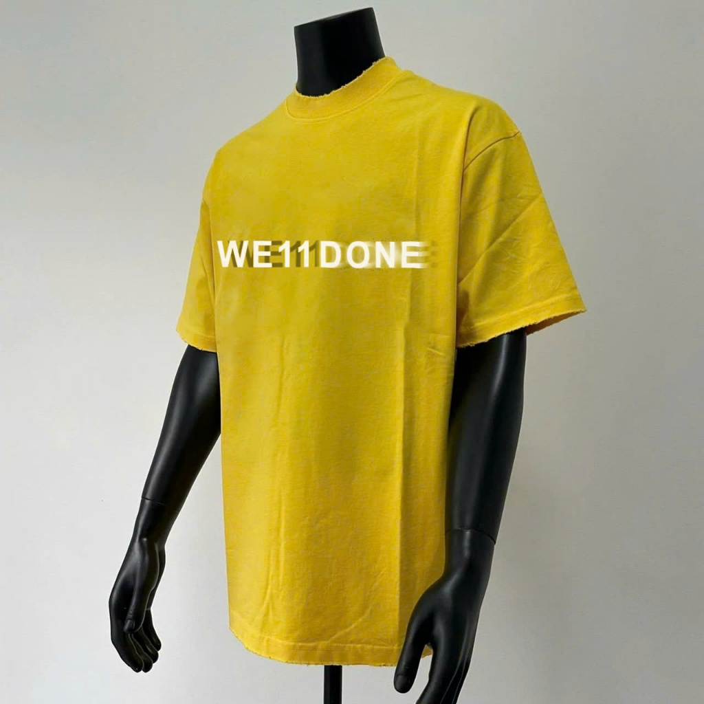 Áo thun Stee Cổ tròn WE 11 DONE Localbrand ICVCVNI Unisex