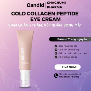 Kem Dưỡng Mắt 2in1 Candid Gold Collagen Peptide 30ml
