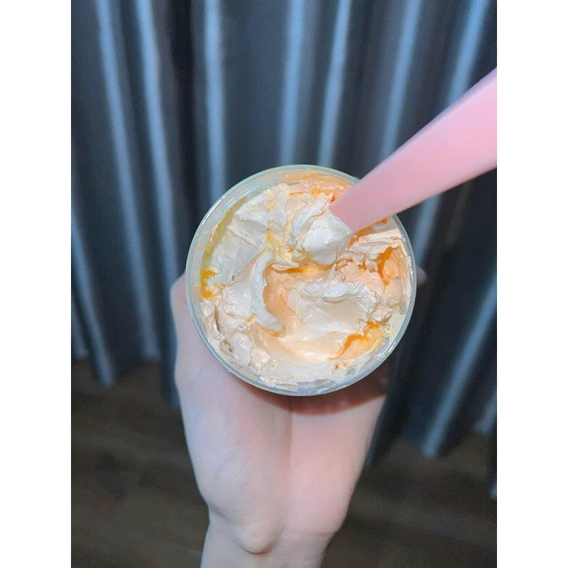 100g Kem body cốt dẽo trắng nhanh khử thâm ủ trắng nhanh,kem từ phôi mặt thái,kem body tẩy mạnh cho da ngâm đen chai lì