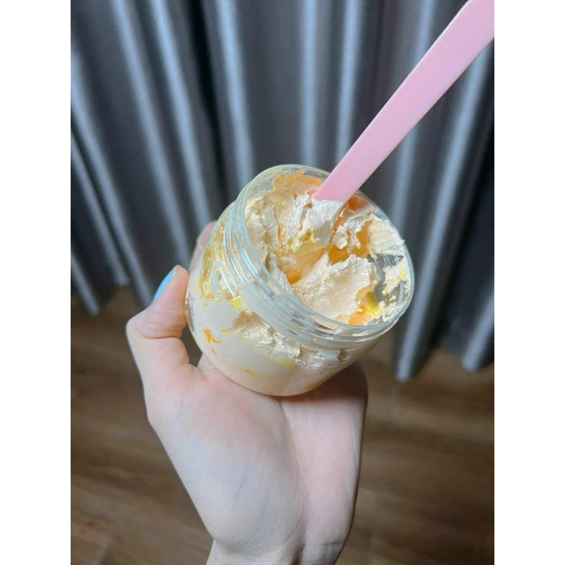 100g Kem body cốt dẽo trắng nhanh khử thâm ủ trắng nhanh,kem từ phôi mặt thái,kem body tẩy mạnh cho da ngâm đen chai lì