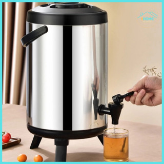 Bình ủ trà giữ nhiệt 6L 8L 10L 12L loại 1 xịn, bình nước giữ nhiệt inox 304 có vòi chuyên dụng pha trà cao cấp