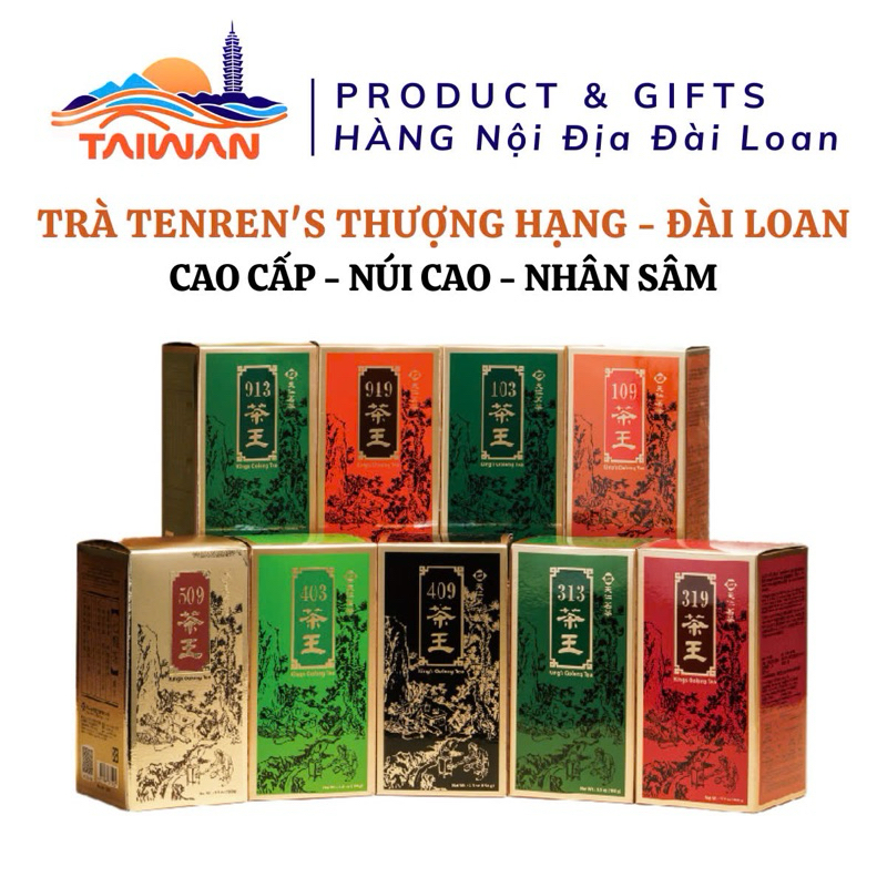 [HÀNG ĐẶT TRƯỚC]Tenren's Tea King Trà olong, Trà xanh  103,903,313 Đài Loan