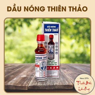 Dầu nóng Thiên Thảo 10ml, hỗ trợ nhanh chóng bay bầm tím, giảm đau hiệu quả