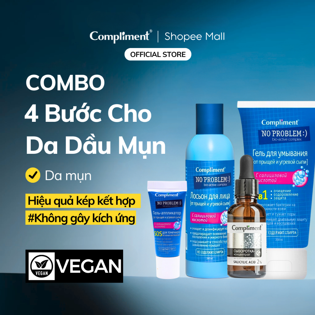 Ảnh Bộ Dưỡng Da Compliment Tái Tạo Trẻ Hóa Phục Hồi Da 1