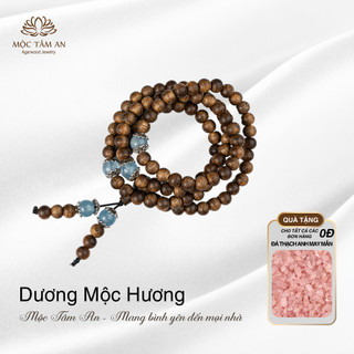 Vòng trầm hương Linh Mộc Hương Mộc Tâm An quà tặng người thân sang trọng