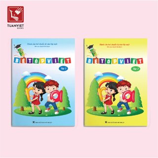 Sách Bộ 3 cuốn Bé Tập Viết và Học Toán -Dành cho trẻ chuẩn bị vào lớp 1- NXB Hà Nội