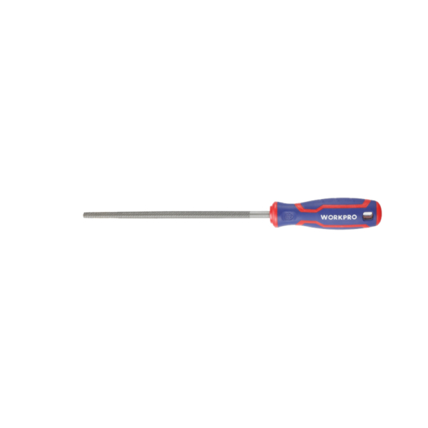 Giũa tam giác WORKPRO kích thước 200mm (8 inch) WP251007 đánh bóng, làm mịn vật liệu hiệu quả - Hàng chuẩn chính hãng