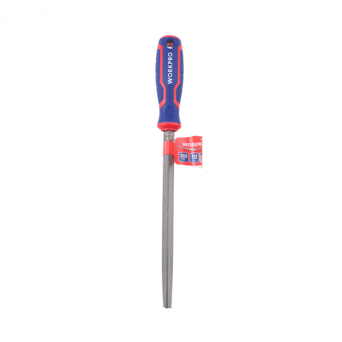 Giũa tam giác WORKPRO kích thước 200mm (8 inch) WP251007 đánh bóng, làm mịn vật liệu hiệu quả - Hàng chuẩn chính hãng