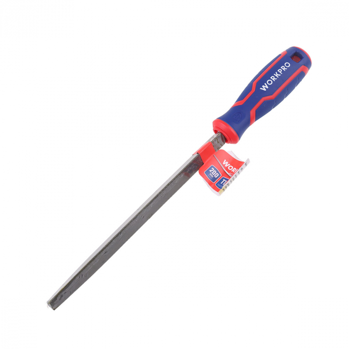 Giũa tam giác WORKPRO kích thước 200mm (8 inch) WP251007 đánh bóng, làm mịn vật liệu hiệu quả - Hàng chuẩn chính hãng