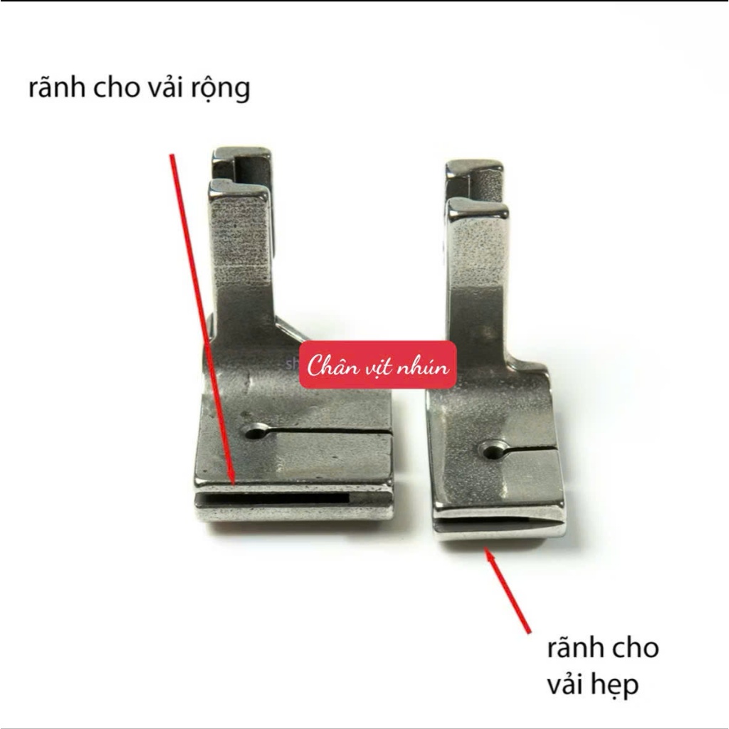 Chân Vịt Nhún Rúm 2 Lớp DAYU To Nhỏ - Máy May 1 Kim Công Nghiệp Jack, Siruba, Juki (P5, P5W)