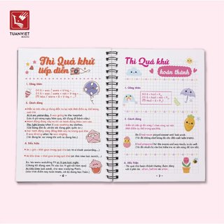 Sổ Giấy Lò Xo Take Notes Lớp 4 TUANVIET BOOKS cỡ A5 (Mới Nhất) - Toán, Văn, Anh