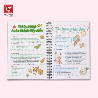 Sổ Giấy Lò Xo Take Notes Lớp 5 TUANVIET BOOKS cỡ A5 (Mới Nhất) - Toán, Văn, Anh