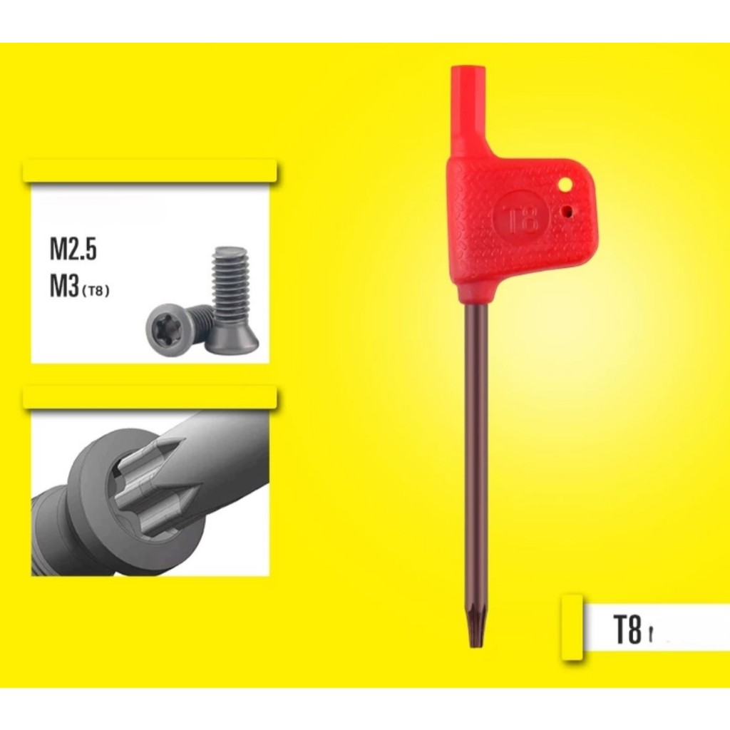 KHÓA HOA THỊ MỞ LẮP CÁN DAO TIỆN CNC T8 , T15 HOẶC T20