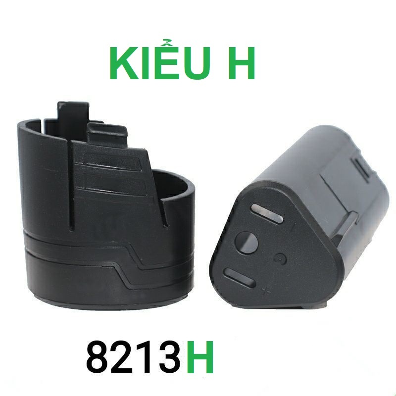 Vỏ pin thay thế máy khoan 12V F G H bắt vít cầm tay 12V chất liệu nhựa chống cháy