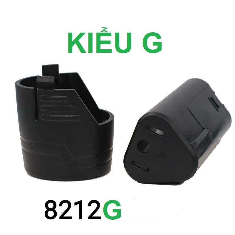 Vỏ pin thay thế máy khoan 12V F G H bắt vít cầm tay 12V chất liệu nhựa chống cháy
