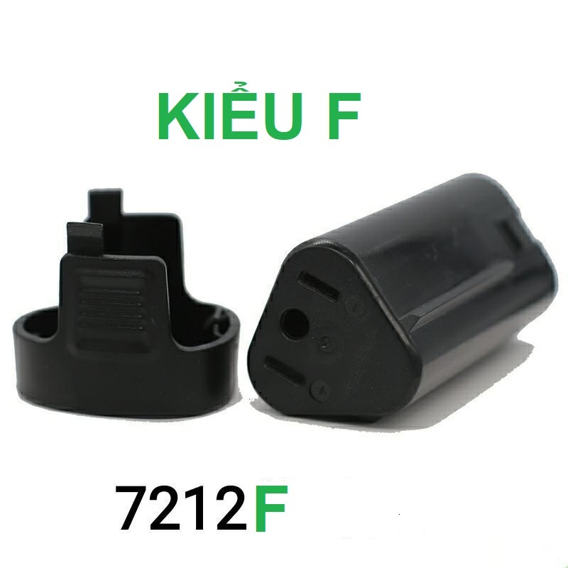 Vỏ pin thay thế máy khoan 12V F G H bắt vít cầm tay 12V chất liệu nhựa chống cháy