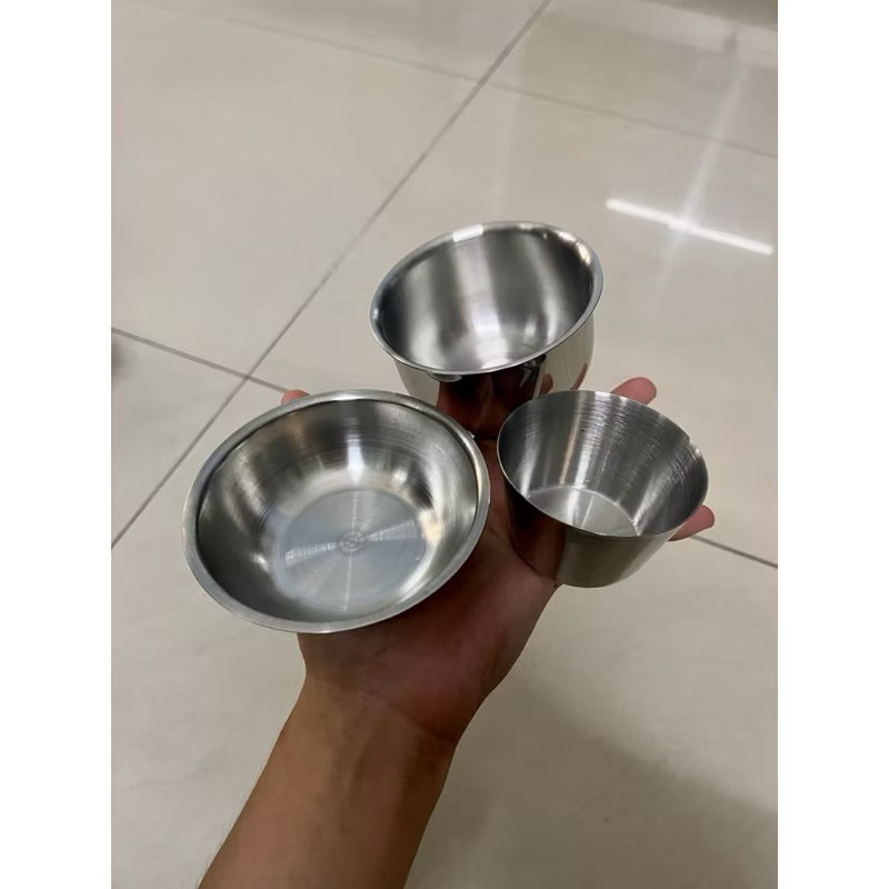 CHÉN CỐC INOX Y TẾ ĐỰNG BÔNG CỒN DUNG DỊCH DÙNG TRONG SPA,PHÒNG KHÁM Y ...