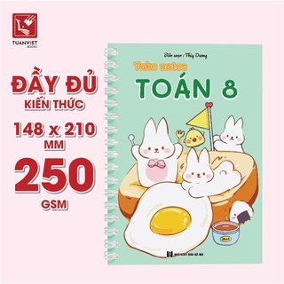 Sổ Giấy Lò Xo Take Notes Lớp 8 Cánh Diều TUANVIET BOOKS cỡ A5 (Mới Nhất)-Toán,Văn,Anh,KHTN