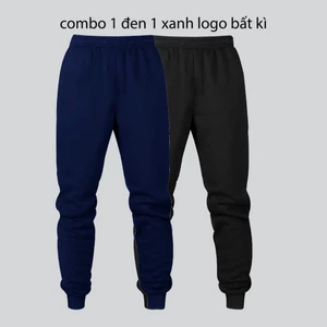 Quần Thun Nam Dài Jogger Cao Cấp Co Giãn 4 Chiều Không Nhăn Không Xù màu đen Shopthethaokute