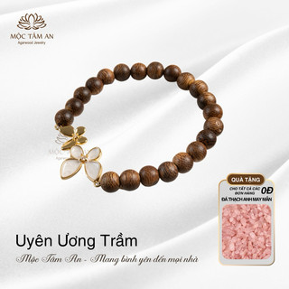 Vòng trầm hương Uyên Ương Mộc Tâm An quà tặng bạn gái