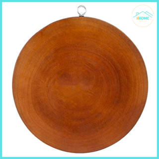 Thớt gỗ tự nhiên tròn dày nhiều size lớn 33cm đến 44cm