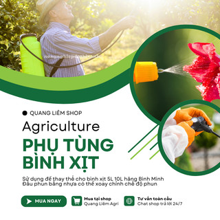Cần xịt tay bóp 40cm đến 1M2 và Dây bình xịt DUDACO, Ron sin, Tay Bơm 5 Lít, 10 Lít