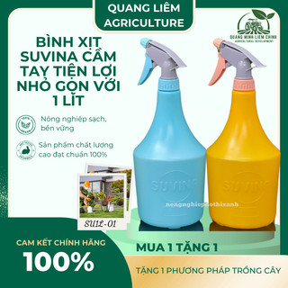 Bình xịt tay tưới cây 1 Lít Suvina - Công nghệ Nhật Bản [Hàng chính hãng]