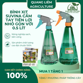 Bình xịt tay tưới cây 0.5 Lít Suvina - Công nghệ Nhật Bản