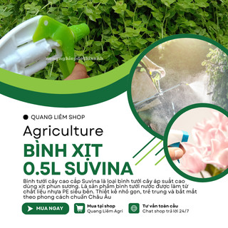 Bình xịt tay tưới cây 0.5 Lít Suvina - Công nghệ Nhật Bản