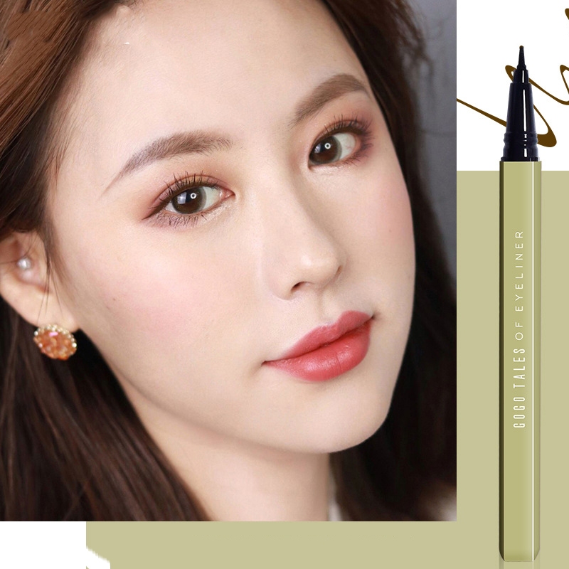 GOGO TALES Bút Kẻ Mắt nước nét mảnh không trôi, không lem 0.6g | NHÍM HOUSE