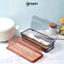 Hộp đựng đũa muỗng đa năng Greenhome, đựng cọ trang điểm có nắp đậy chống bụi bẩn và tiện dụng