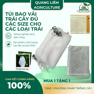 [BÁN 10 CAI] Túi bao vải cho các loại trái cây, rau củ quả ổi xoài bưởi mít, khổ qua bầu